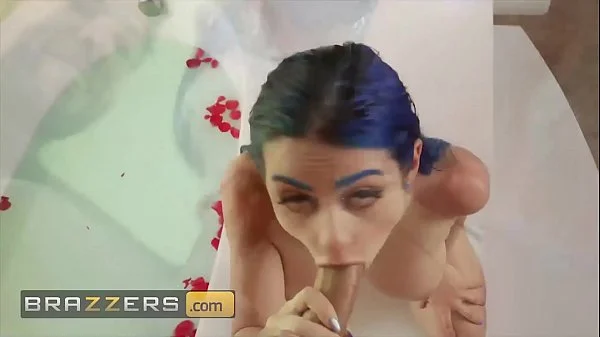 Blue Hair (Jewelz Blu) Enjoys Herself In The Bathtub - Brazzers