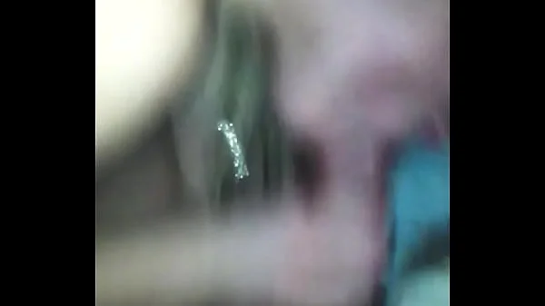 Amateur blonde swallow hard dick