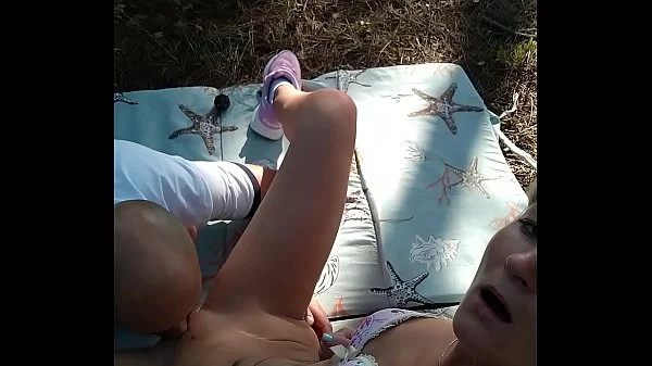 Kinky Selfie - Pussy licking with massive squirt after ass licking. OUTDOOR. RoleplaysCouples