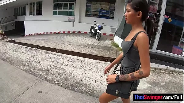 Real amateur Thai teen cutie fucked after lunch by her temporary boyfriend